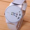 Quartz Clock Leather Strap Women Watches