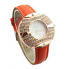 Decor Crystal Fashion Leather Belt Watch