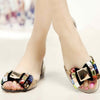 Peep Toe Jelly Shoes Sandal