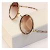 Fashion Retro Roundness Colours Sunglasses