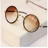 Fashion Retro Roundness Colours Sunglasses