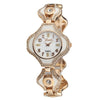 Stainless Steel Strap Rhinestone Wristwatch