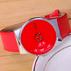 Quartz Clock Leather Strap Women Watches