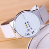 Quartz Clock Leather Strap Women Watches